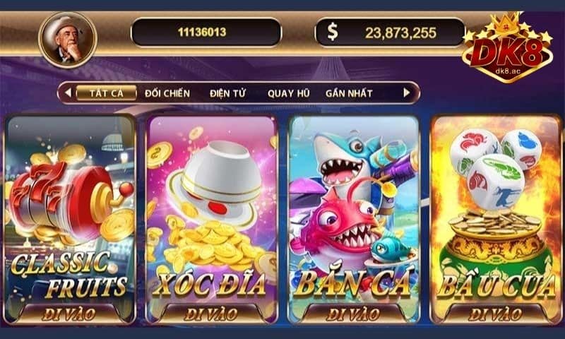Dịch vụ mà nhà cái DK8 cung cấp