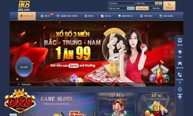 Xổ số lô đề trực tuyến 1 ăn 99,5