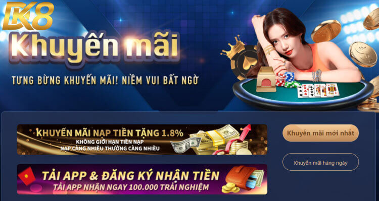 Giới thiệu nhà cái DK8 - Trang cá cược uy tín nhất Châu Á 4 Game Bắn cá ăn tiền siêu lợi nhuận tại DK8